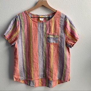 C&C California Linen Top